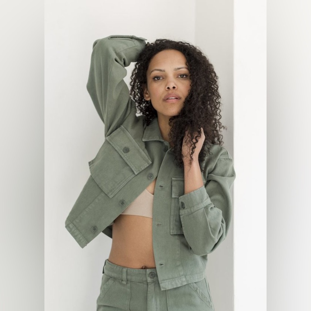LACAUSA || Hazel Jacket in Seaweed
